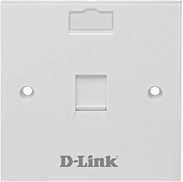 FACE PLATE-DLINK-1PRT-NFP-0WHI11